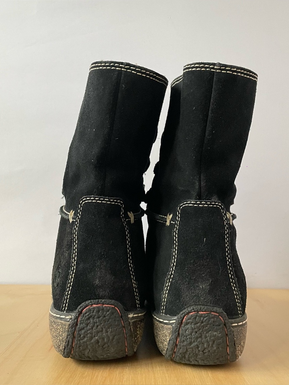 Timberland Reykir Ghillie Black Suede Winter Boots | US 10M - Picture 4 of 9